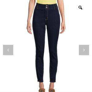 Copperflash Women’s High Rise Skinny Jeans –Cameron Blue 18W